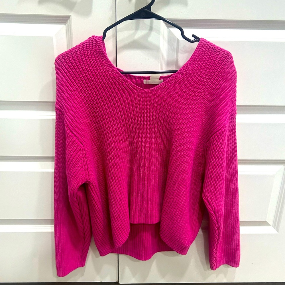 Hot Pink sweater size xsmall